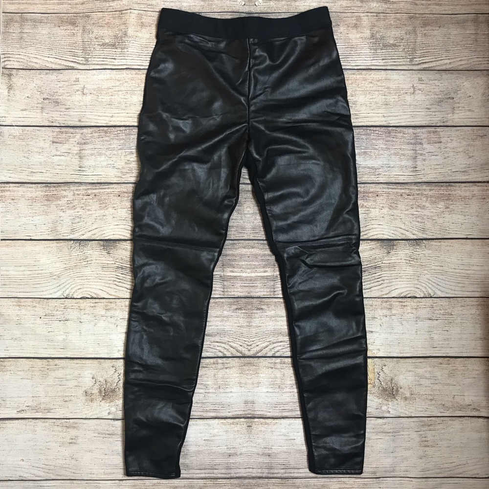 Bebe Bailey 44 Leather Leggings